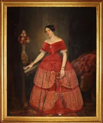 Porträt von Manuelita Rosas